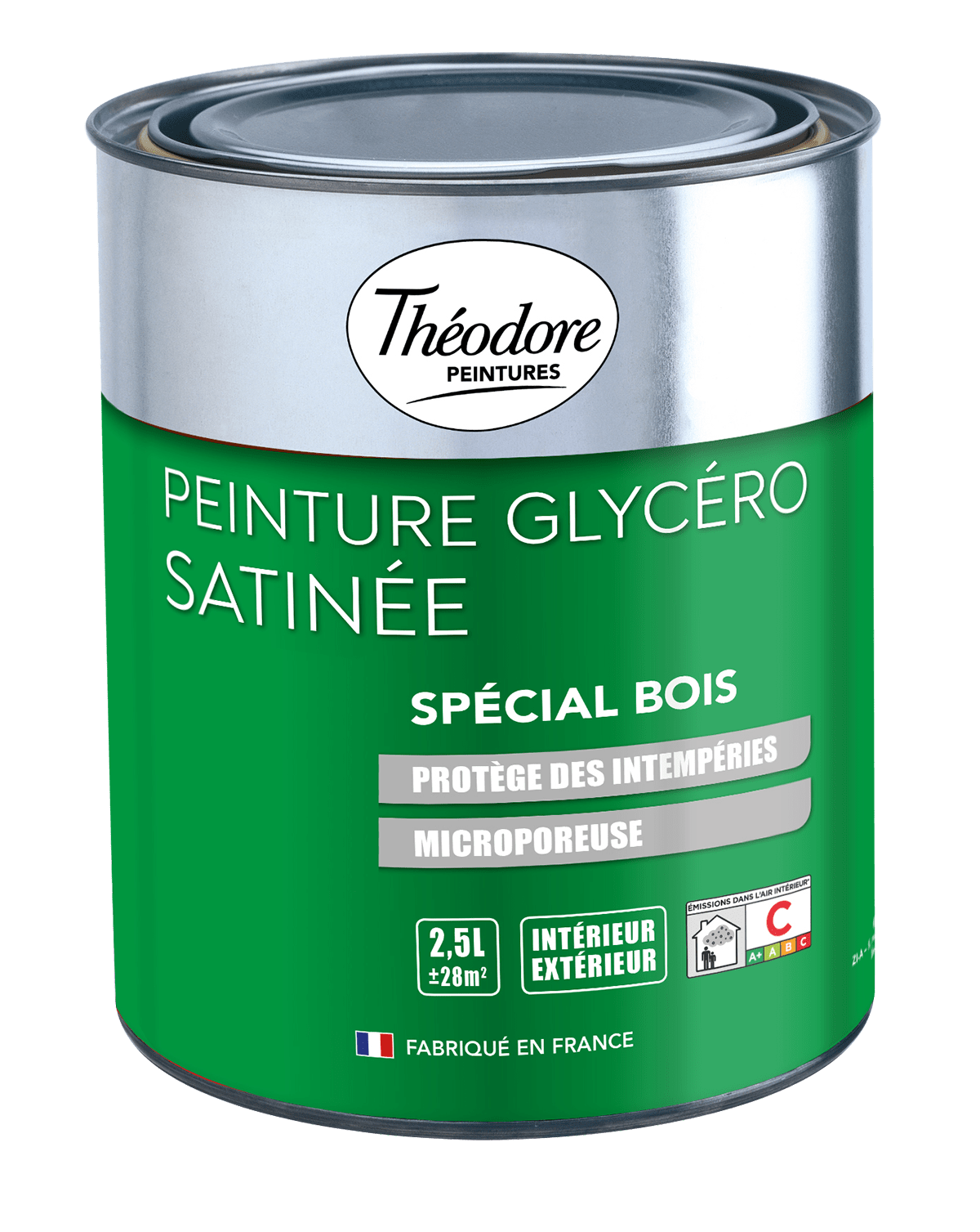 PEINTURE GLYCÉRO SATINÉE SPÉCIAL BOIS