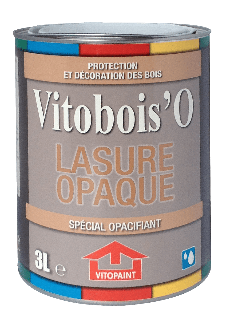 Vitobois’O Lasure Opaque – Spécial Opacifiant